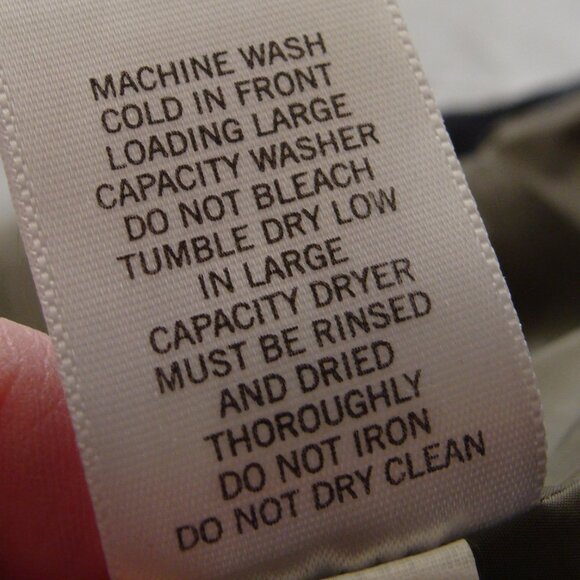 BANANA REPUBLIC Black Sleeveless DOWN Filled PUFFER Style VEST Sz LARGE (Mens) - Picture 8 of 9